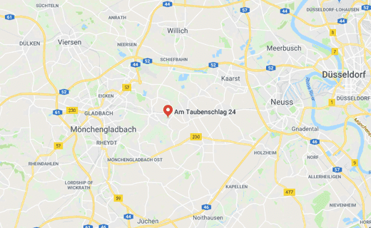 Location Map for the Germany